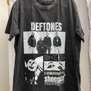 Deftones Graphic Black T-Shirt